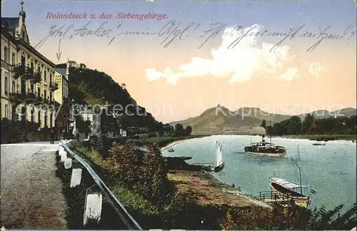 Rolandseck Siebengebirge  Kat. Remagen