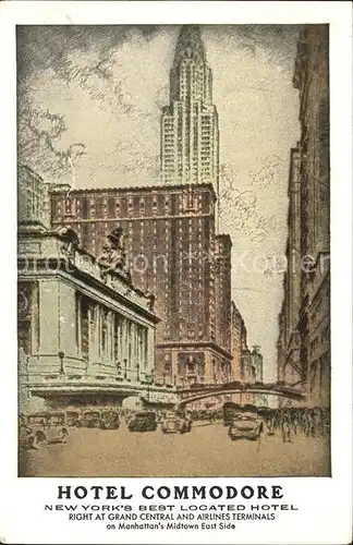 New York City Hotel Commodore  / New York /