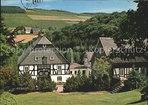 Oberkirchen Sauerland Pension Gut Vorwald  Kat. Schmallenberg