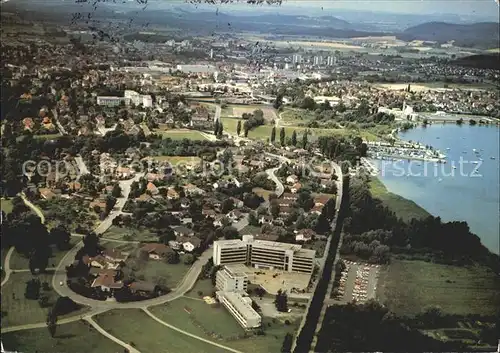 Radolfzell Bodensee Fliegeraufnahme Herz Kreislauf Klinik Mettnau Kat. Radolfzell am Bodensee