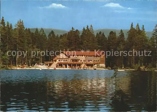 Bayrisch Eisenstein Arberseehaus Kat. Bayerisch Eisenstein