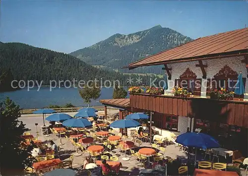 Spitzingsee Postgasthof Sankt Bernhard  Kat. Schliersee