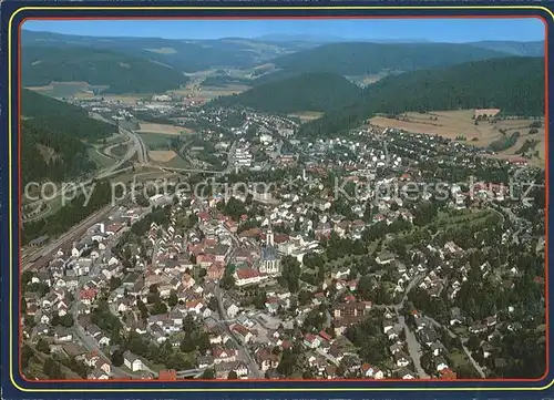 Neustadt Titisee Kneipp und Luftkurort Fliegeraufnahme Kat. Titisee Neustadt