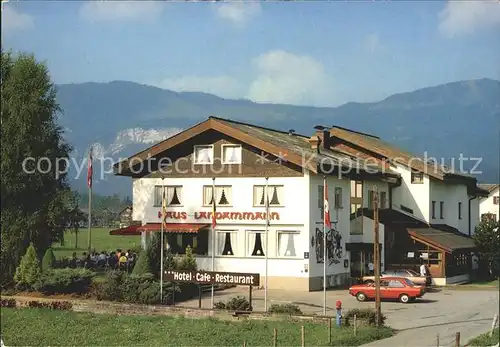 Andelsbuch Vorarlberg Hotel Landammann Cafe Restaurant Kat. Andelsbuch