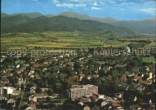 Bad Krozingen Thermalkurort am Schwarzwald Belchen Fliegeraufnahme Kat. Bad Krozingen