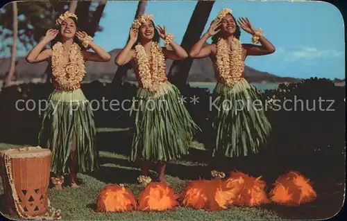 Waikiki Hula Maidens Kat. Waikiki Honolulu