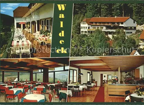 Neulautern Cafe Restaurant Waldeck Pension Kat. Wuestenrot