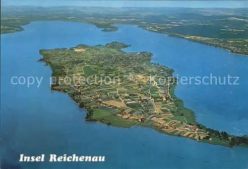 Insel Reichenau Fliegeraufnahme Bodensee Kat. Reichenau Bodensee