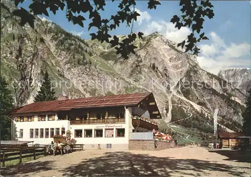 Oberstdorf Berggasthof Oytalhaus Kat. Oberstdorf