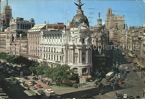 Madrid Spain Alcala Strasse Kat. Madrid