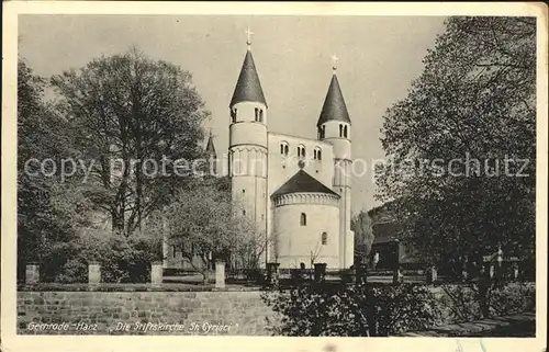 Gernrode Harz Stiftskirche St. Cyriaci Kat. Gernrode Harz