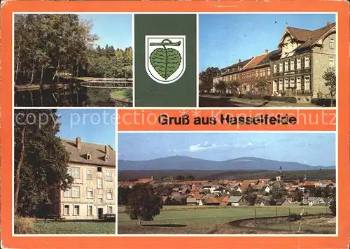 Hasselfelde Waldseebad Breite Strasse FDGB Erholungsheim Karl Mark Kat. Hasselfelde