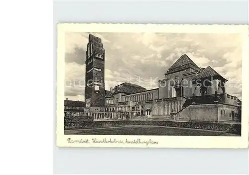 Darmstadt Kuenstlerkolonie Ausstellungshaus Kat. Darmstadt