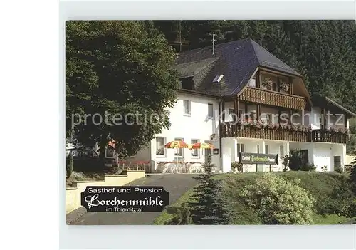 Wallenfels Oberfranken Gasthaus Pension Lorchenmuehle Kat. Wallenfels