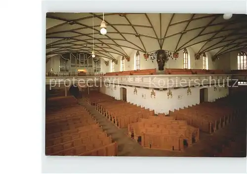 Freudenstadt Evangelische Stadtkirche innen Kat. Freudenstadt