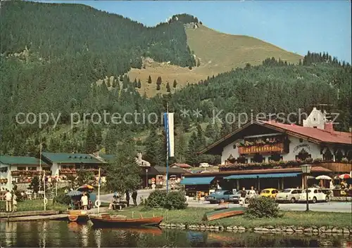 Spitzingsee Postgasthof Sankt Bernhard Kat. Schliersee