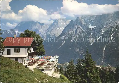 Mittenwald Bayern Kranzberghaus Kat. Mittenwald