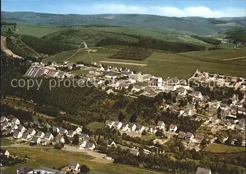 Winterberg Hochsauerland Fliegeraufnahme Kat. Winterberg