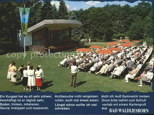 Bad Waldliesborn Kurpark Kat. Lippstadt