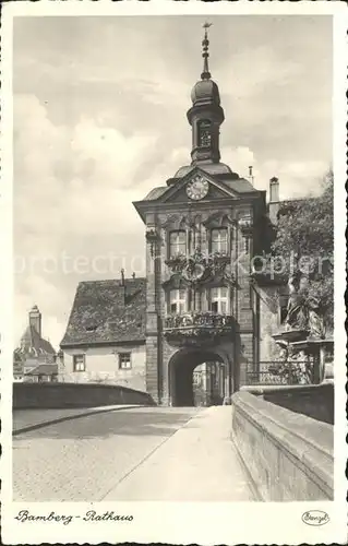 Bamberg Rathaus Kat. Bamberg