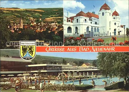 Bad Neuenahr Ahrweiler Panorama Freibad Kat. Bad Neuenahr Ahrweiler