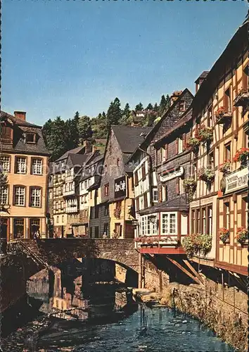 Monschau Stadtansicht Kat. Monschau