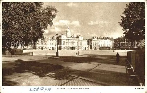 London Horse Guards Parade Kat. City of London