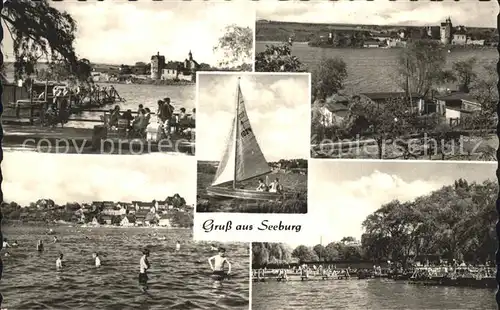 Seeburg Eisleben Badeszenen Kat. Seeburg Eisleben