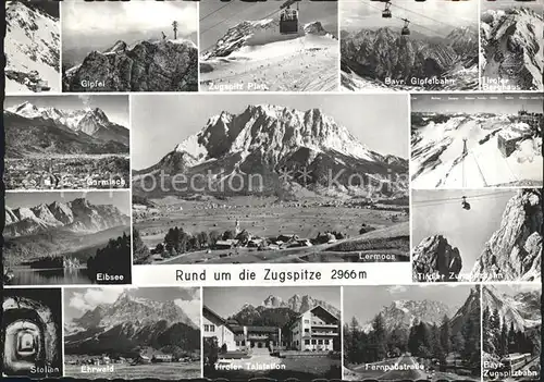 Zugspitze Rund um die Zugspitze Kat. Garmisch Partenkirchen