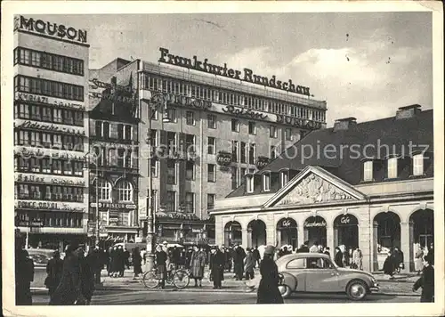 Frankfurt Main Hauptwache Kat. Frankfurt am Main