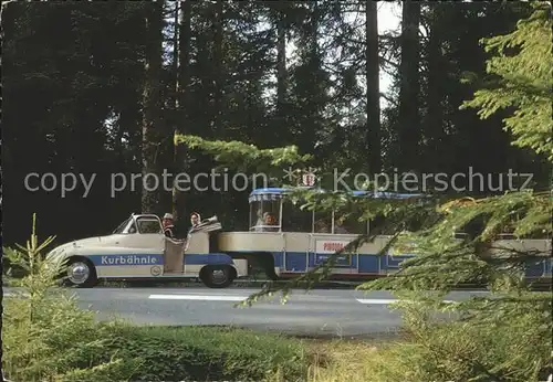 Freudenstadt Kurbaehnle Parkwald Heilklimatischer Hoehenluftkurort Schwarzwald Kat. Freudenstadt