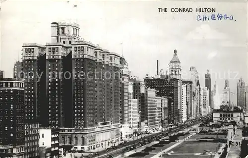 Chicago Illinois The Conrad Hilton Kat. Chicago