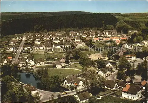 Neuhaus Solling Fliegeraufnahme Kat. Holzminden