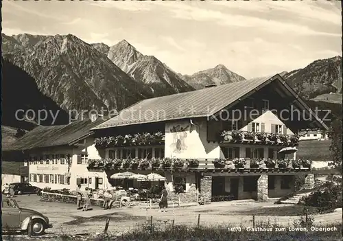 Oberjoch Gasthaus zum Loewen Kat. Bad Hindelang