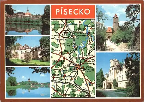 Pisek Tschechien Hrad Zvikov Zamek Cimelice Vraz Sanatorium Putim Kat. Pisek