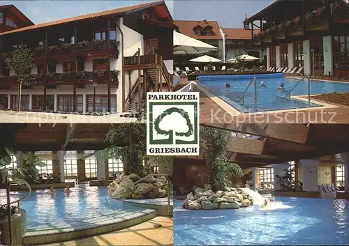 Griesbach Rottal Park Hotel Hallenbad Freibad Kat. Bad Griesbach i.Rottal
