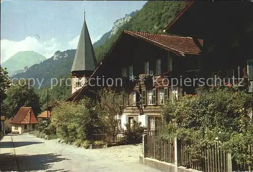 Wilerhorn Brienz Kirche Meiringen Kat. Wilerhorn