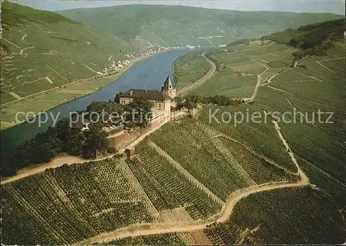 Zell Mosel Fliegeraufnahme Berghotel Marienburg Kat. Zell (Mosel)