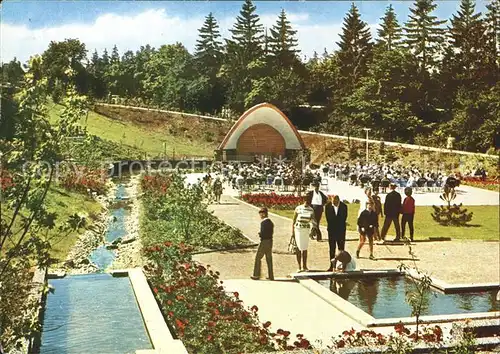 Winterberg Hochsauerland Kurpark Konzertmuschel Kat. Winterberg