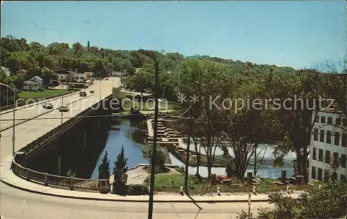 Newaygo Bridge over the Muskegon River Kat. Newaygo