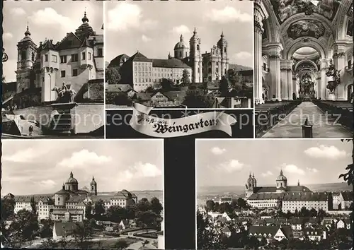 Weingarten Wuerttemberg Benediktiner-Abtei Basilika St. Martin / Weingarten /Ravensburg LKR