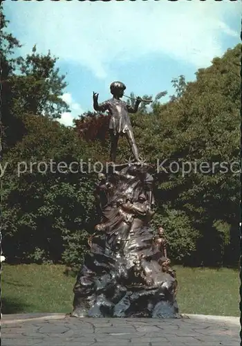 London Peter Pan Statue Kensington Garden Kat. City of London