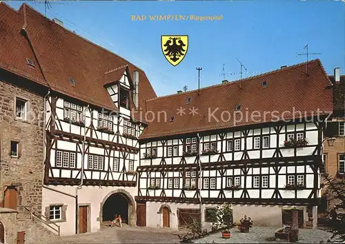 Bad Wimpfen Buergerspital  Kat. Bad Wimpfen