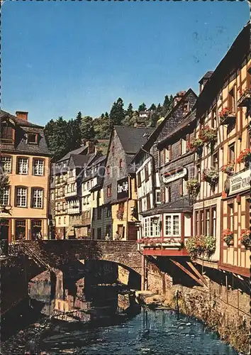 Monschau Teilansicht  Kat. Monschau