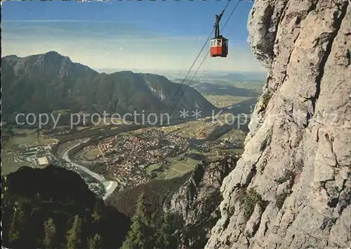 Bad Reichenhall Predigtstuhlbahn und Hochstaufen Kat. Bad Reichenhall