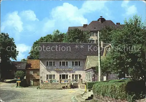 Altenfeld Thueringen FDGB Erholungsheim Haus des Volkes Kat. Altenfeld