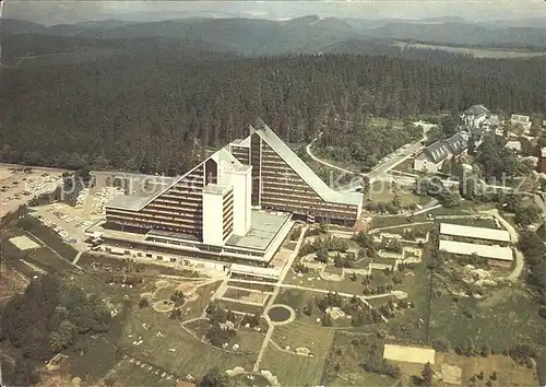 Oberhof Thueringen Fliegeraufnahme Interhotel Panorama Kat. Oberhof Thueringen