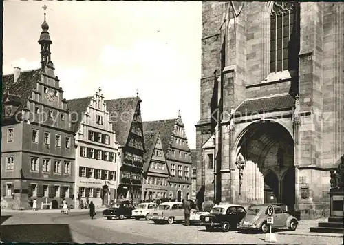 Dinkelsbuehl Marktplatz Kat. Dinkelsbuehl