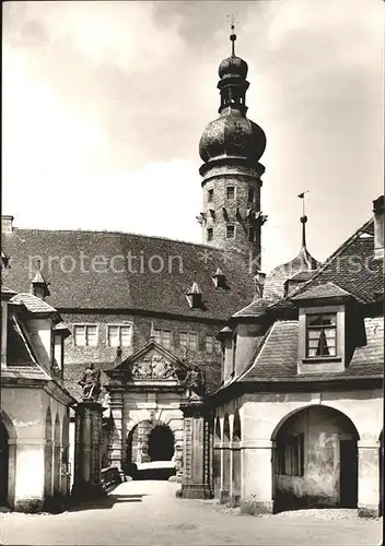 Weikersheim Schloss Eingang Kat. Weikersheim