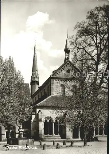 Maulbronn Kloster Kat. Maulbronn